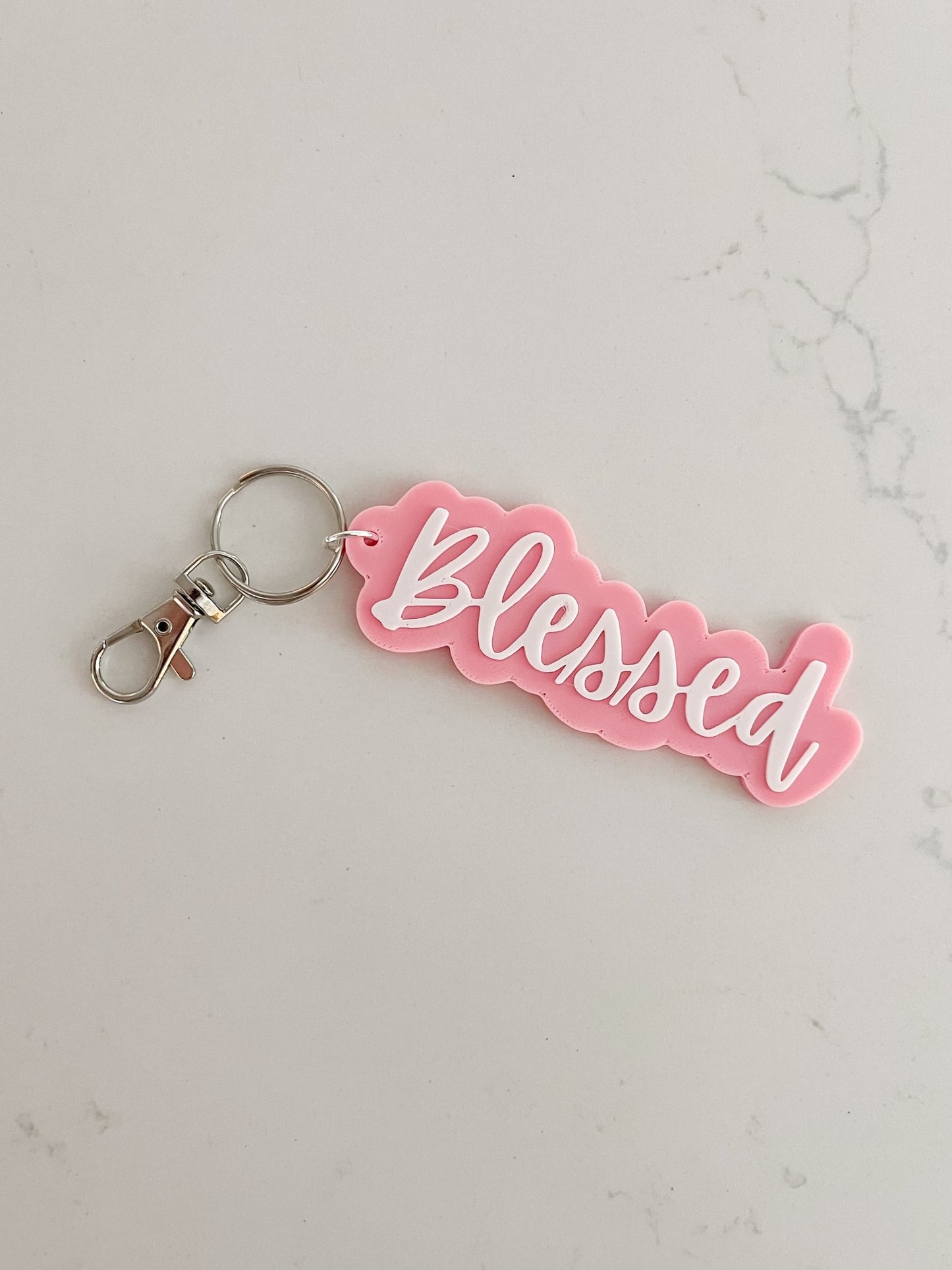 Blessed Keychain - Designs by Lauren Ann