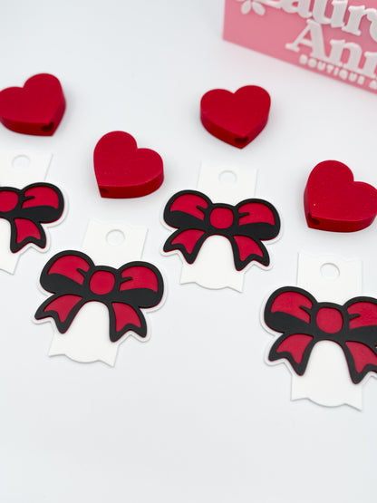 40 oz Stanley Tumbler Topper Set - Coquette Love