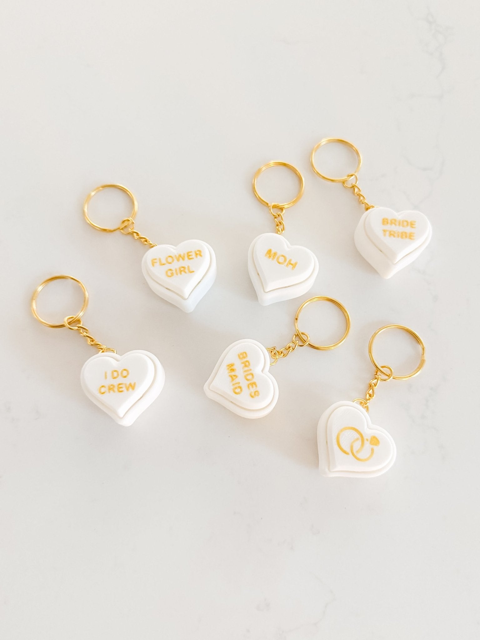 Bridal Party Conversation Heart - Designs by Lauren Ann