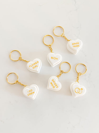 Bridal Party Conversation Heart - Designs by Lauren Ann