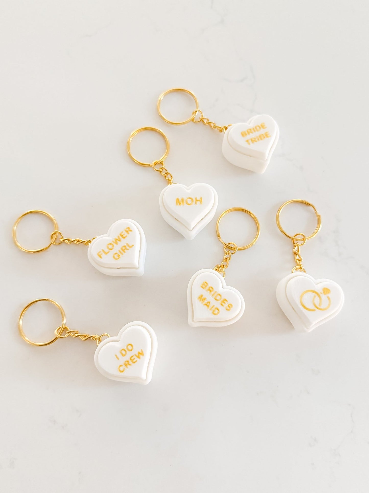 Bridal Party Conversation Heart - Designs by Lauren Ann