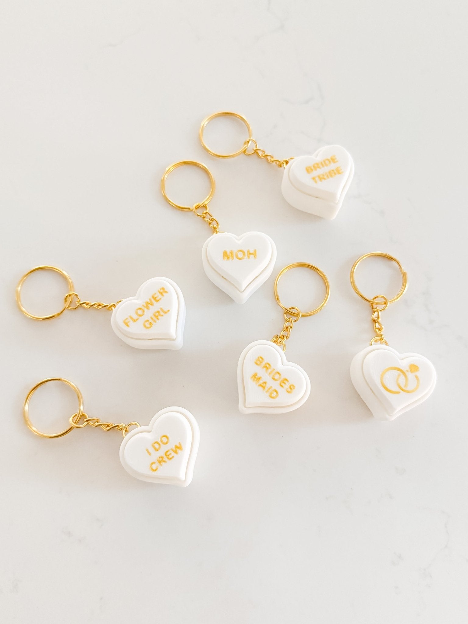 Bridal Party Conversation Heart - Designs by Lauren Ann