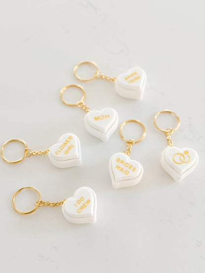 Bridal Party Conversation Heart - Designs by Lauren Ann