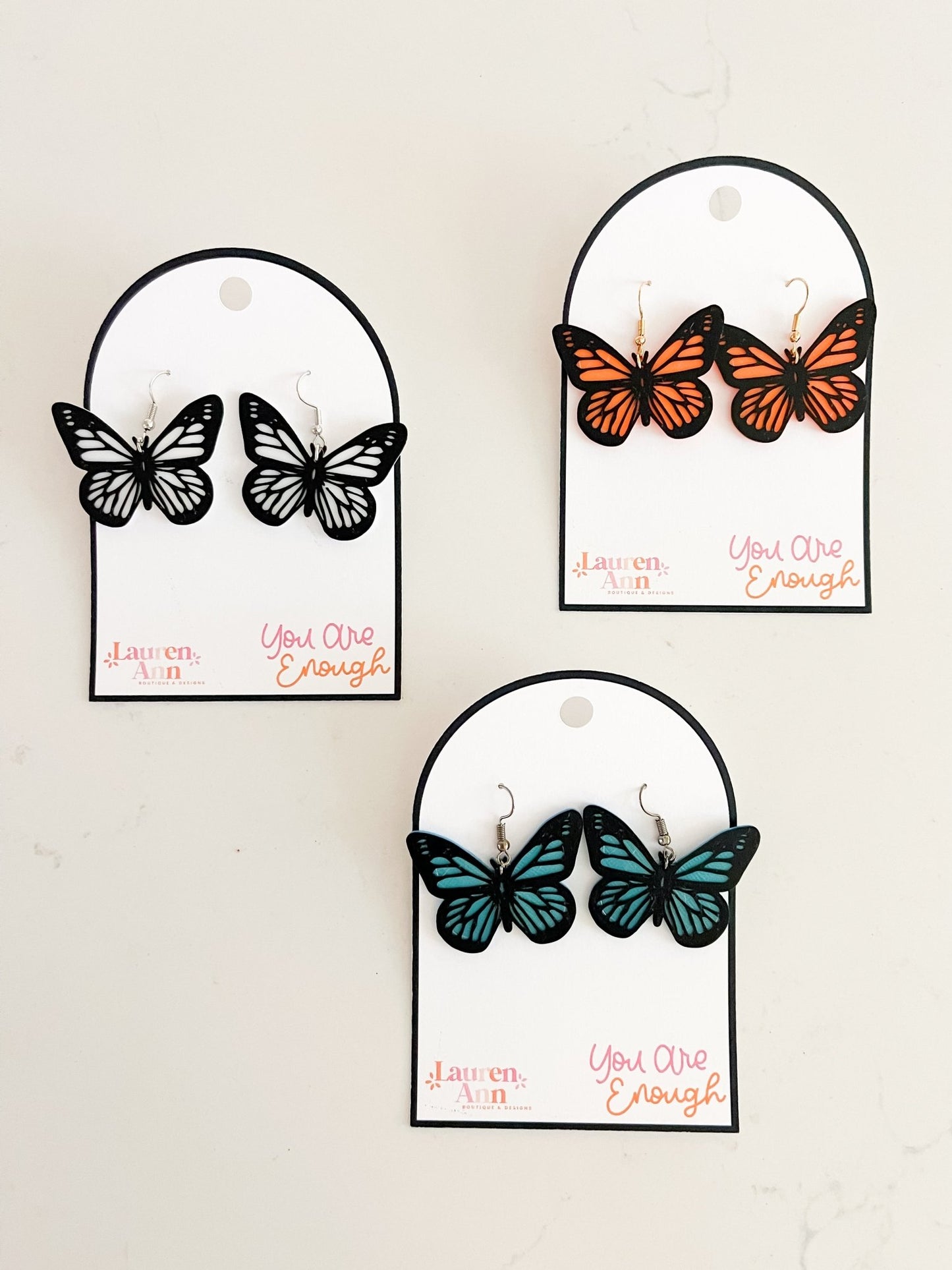 Butterfly Dangles - Designs by Lauren Ann