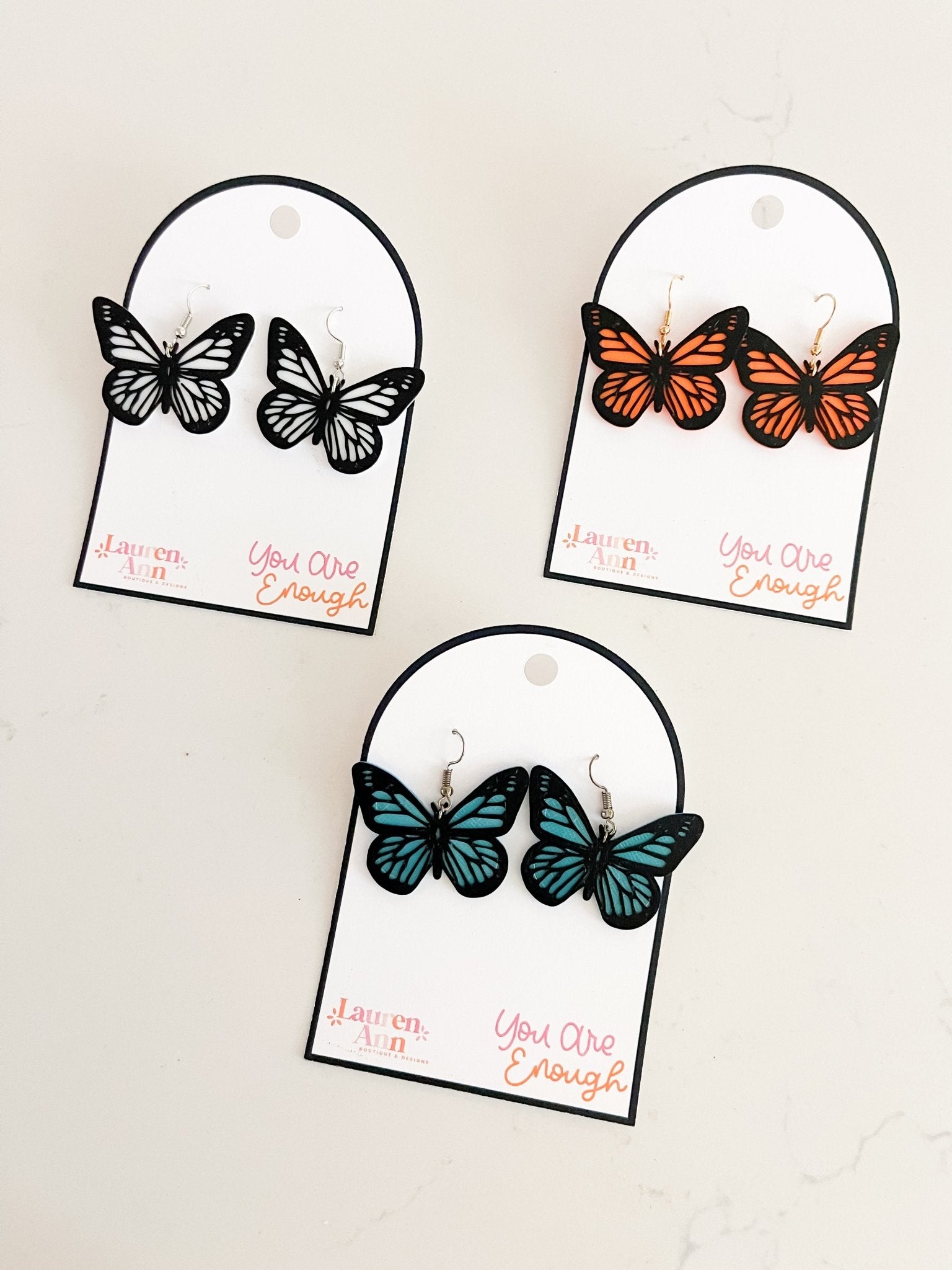 Butterfly Dangles - Designs by Lauren Ann