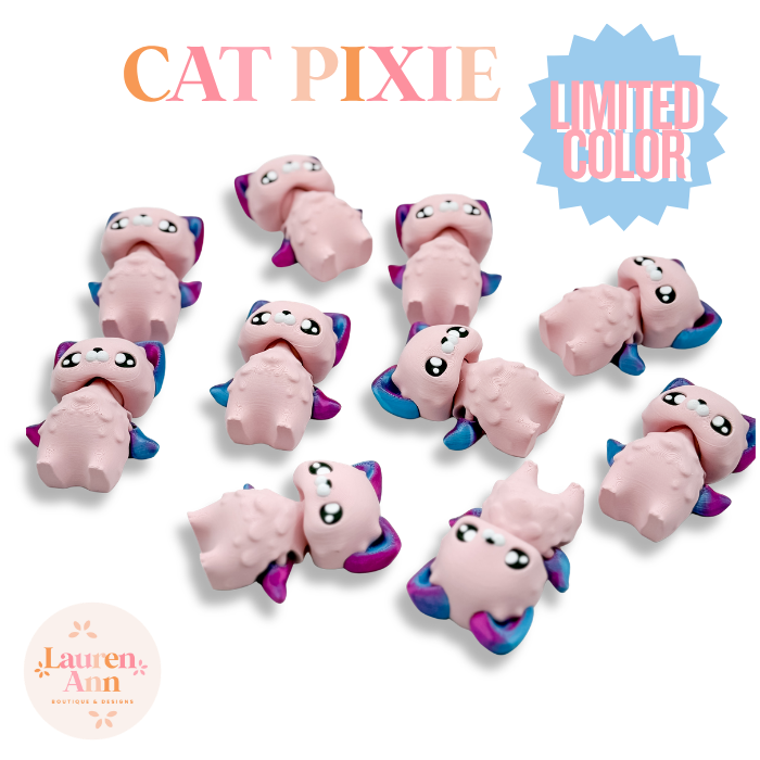 Cat Pixie Pink