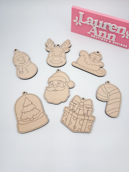 Paint Your Own Ornaments