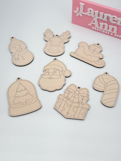 Paint Your Own Ornaments