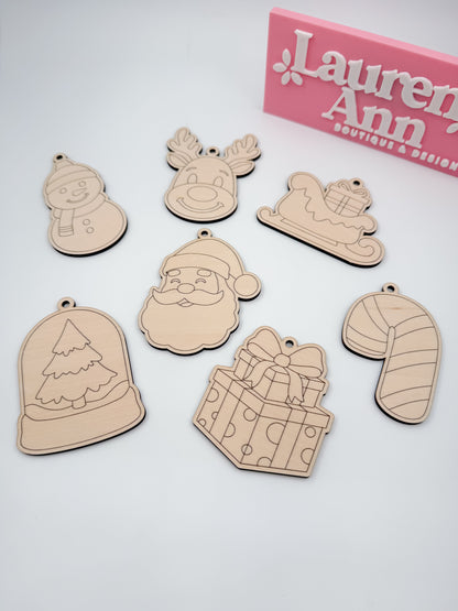 Paint Your Own Ornaments