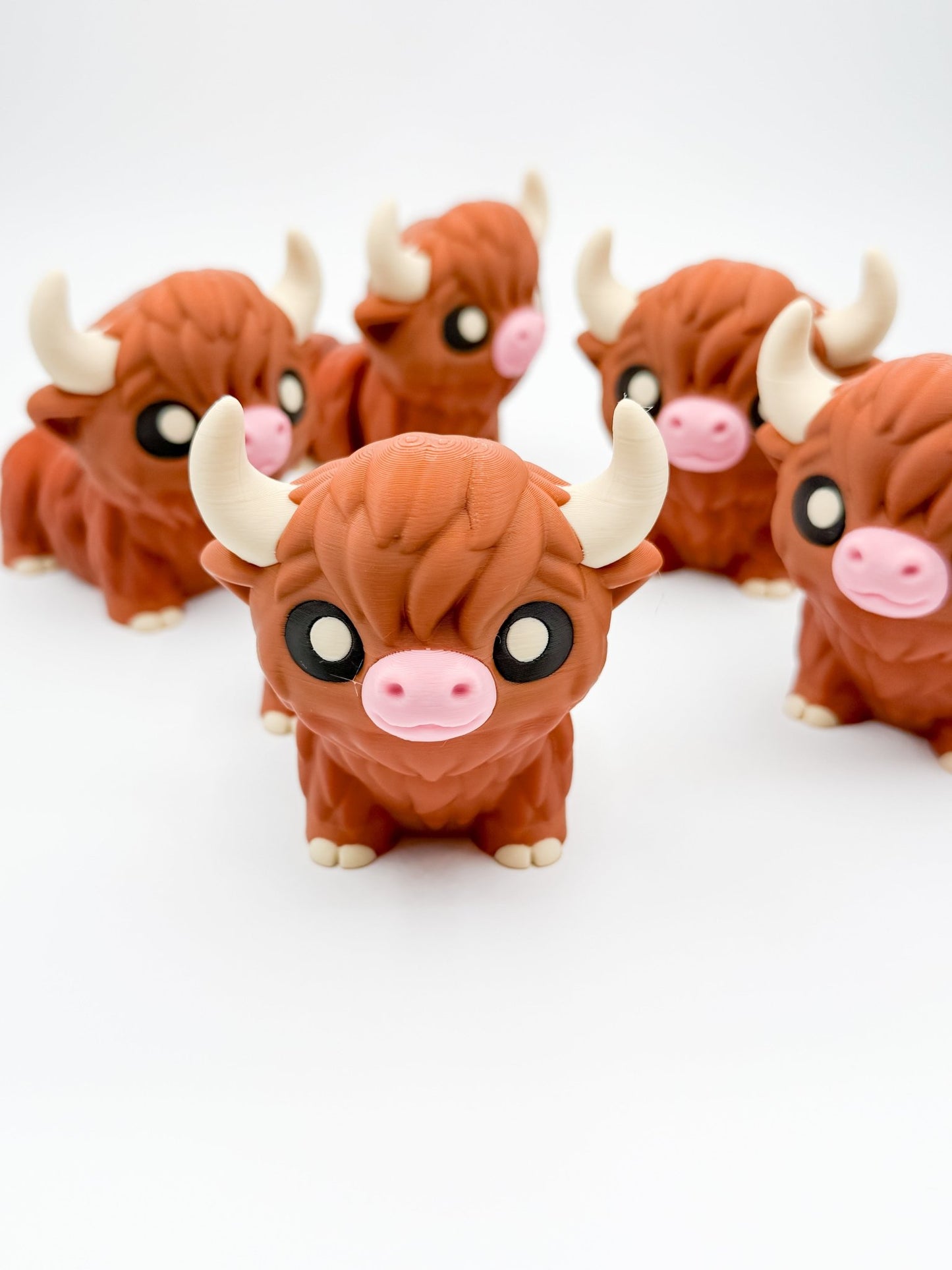 Chunky Highland Cow - Designs by Lauren Ann