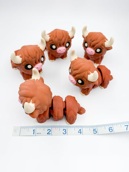 Chunky Highland Cow - Designs by Lauren Ann