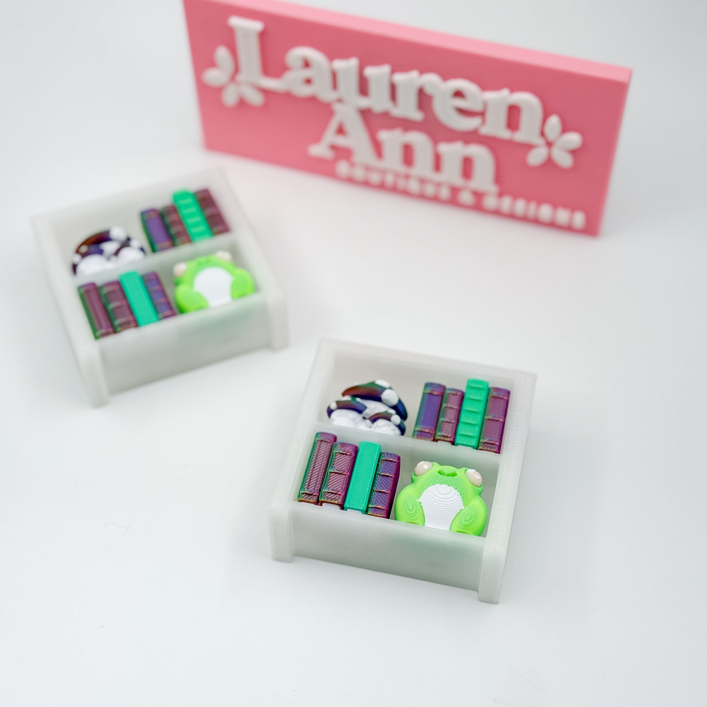 Clear Mystical Bookshelf Clicker