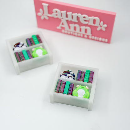 Clear Mystical Bookshelf Clicker