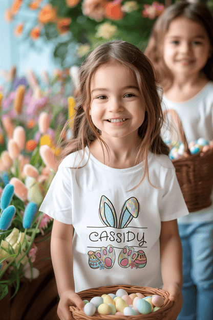 Custom Name Bunny Shirt - PREORDER - Designs by Lauren Ann