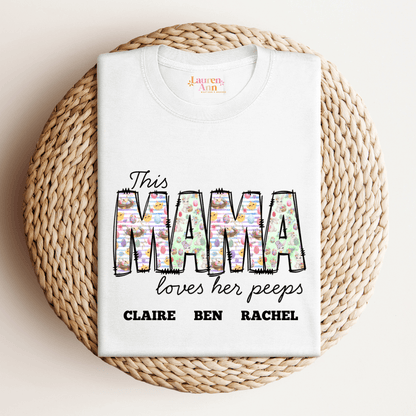 Easter Mama Graphic Shirt - CUSTOM - Designs by Lauren Ann