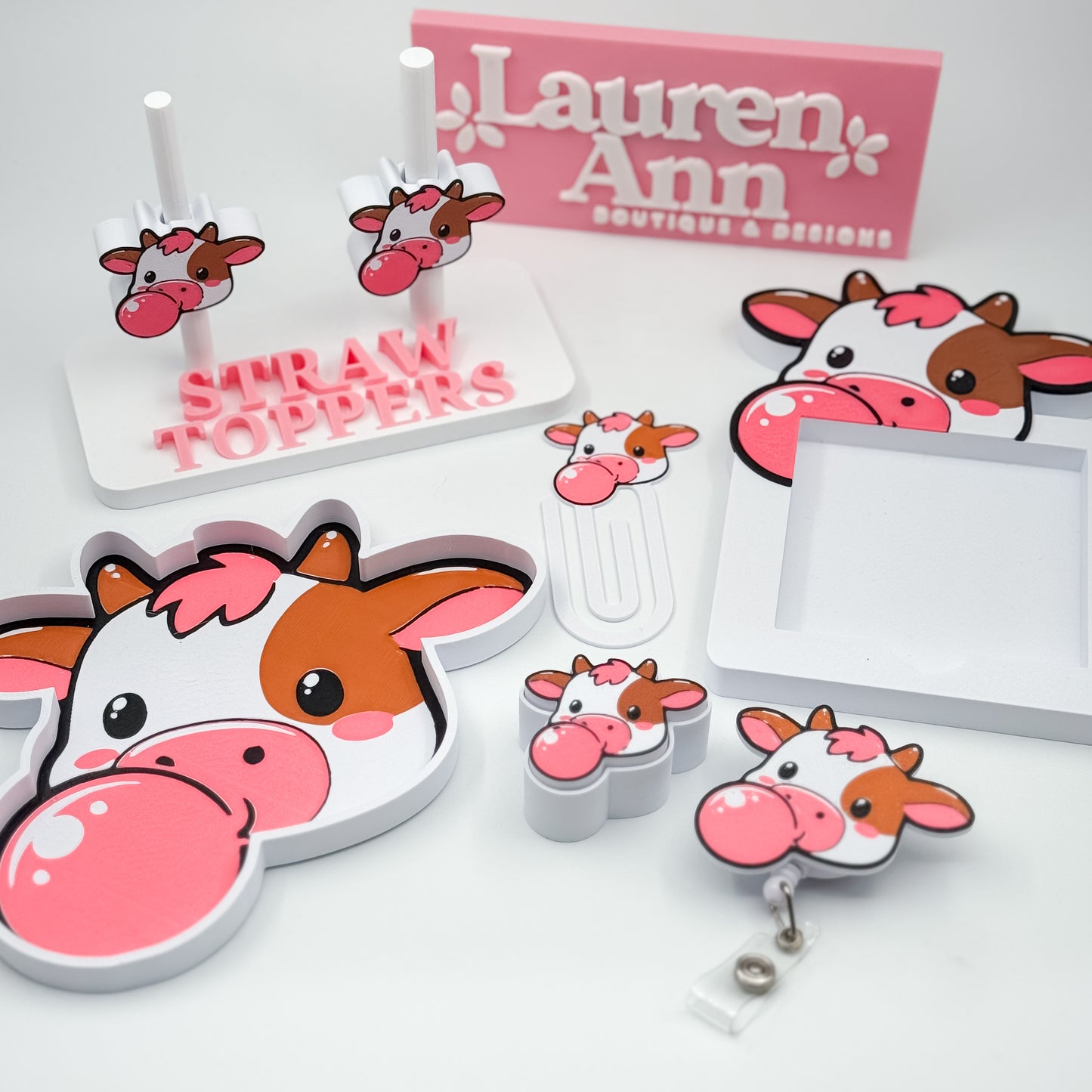 Cow Bubble Collection STL Files