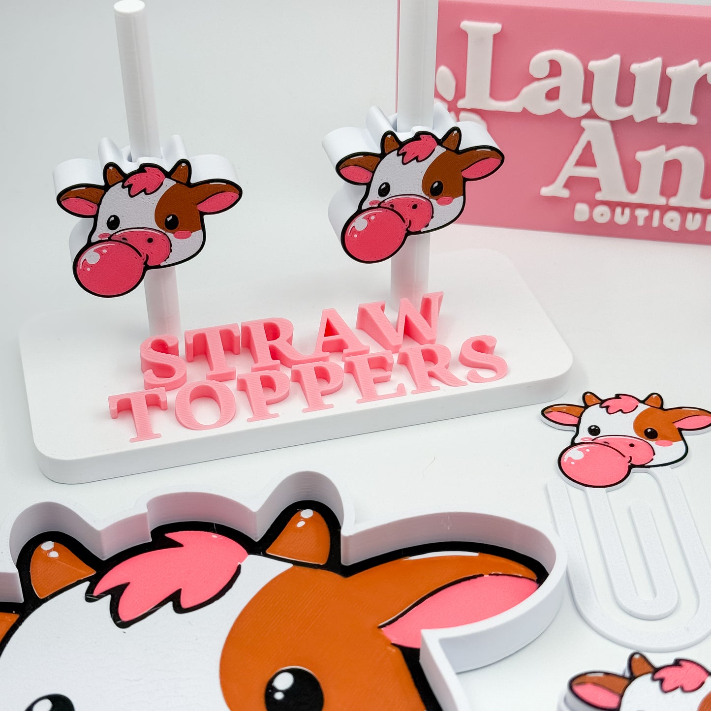 Cow Bubble Collection STL Files