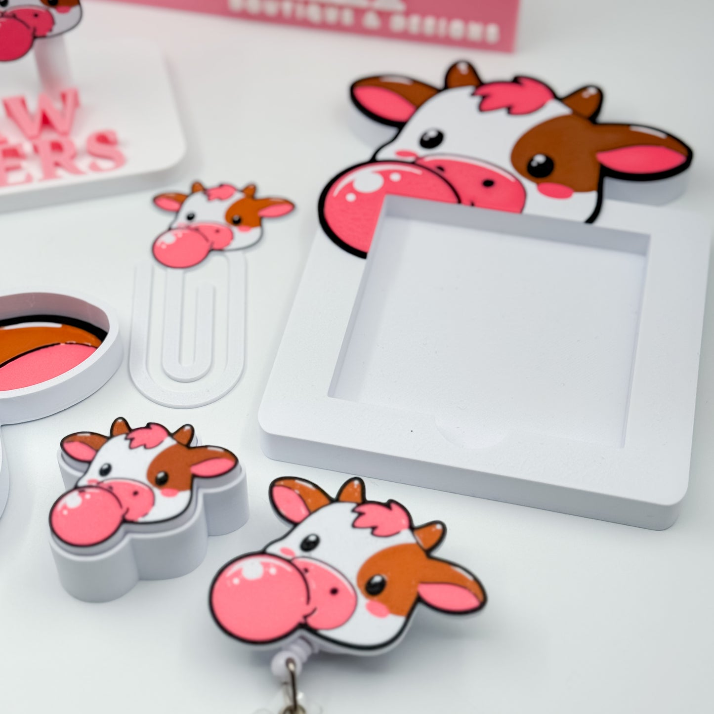 Cow Bubble Collection STL Files