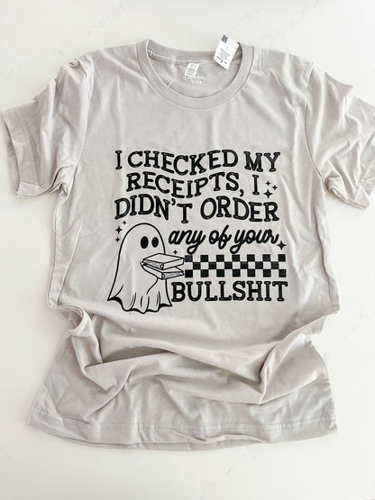 Ghostie Bullshit T - Shirt - Designs by Lauren Ann