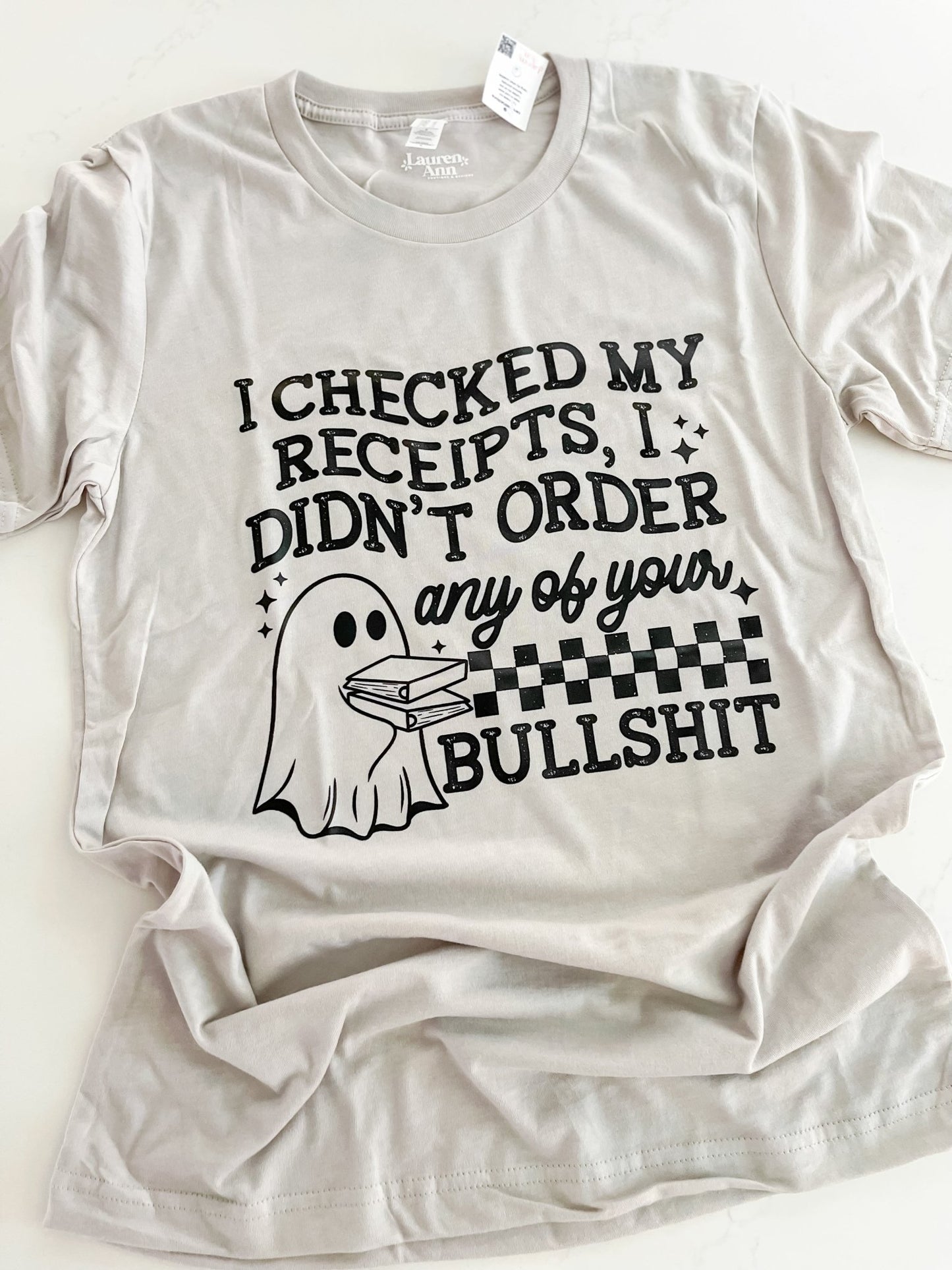 Ghostie Bullshit T - Shirt - Designs by Lauren Ann