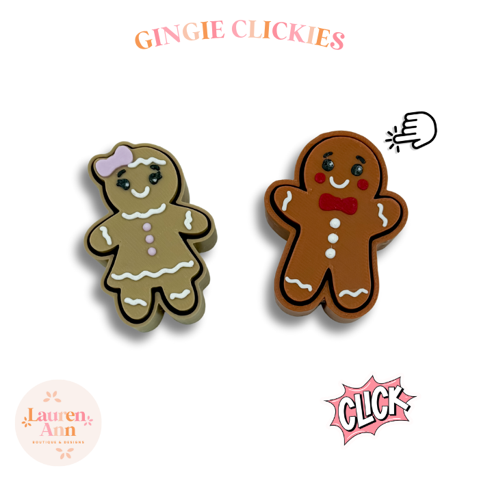 Gingie Clickies - 2 Pack