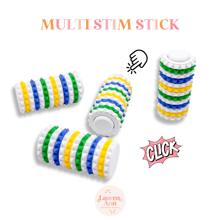Stim Stick Blue/Yellow/Green