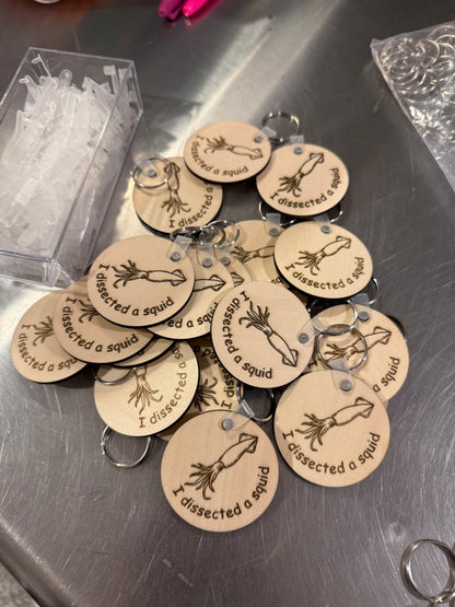 Custom Wood Keychain - 2.25 INCH