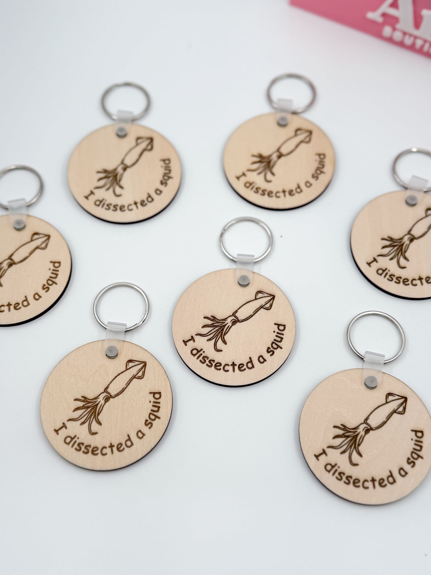 Custom Wood Keychain - 2.25 INCH