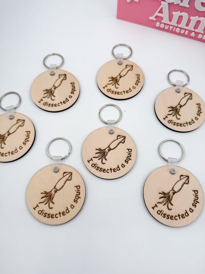 Custom Wood Keychain - 2.25 INCH