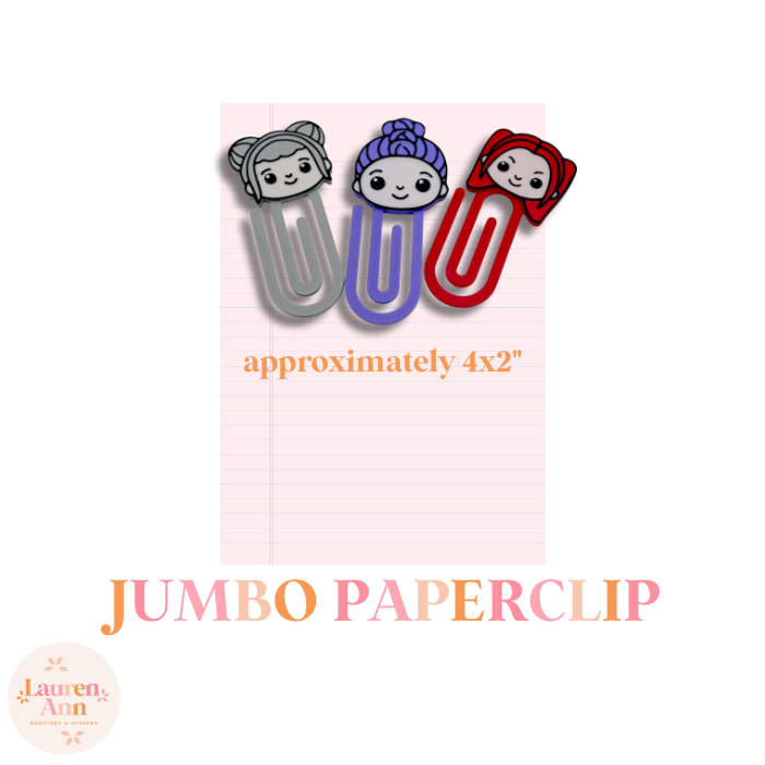 KPop Jumbo Paperclips