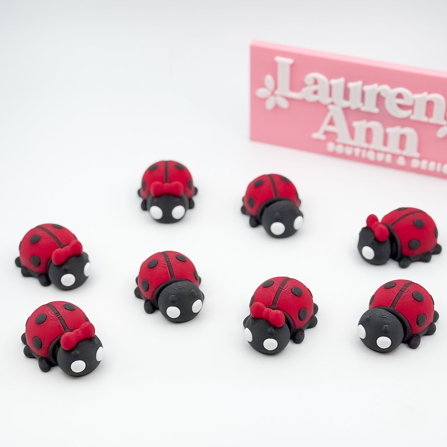 Baby Ladybug Fidget - Custom Color (15 Pack)
