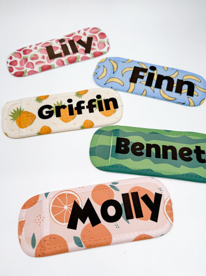 Custom Neoprene Ice Pop Sleeve with Name
