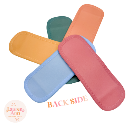 Custom Neoprene Ice Pop Sleeve with Name