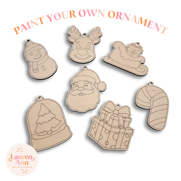 Paint Your Own Ornaments