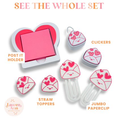 Love Letter Collection Jumbo Paperclip STL