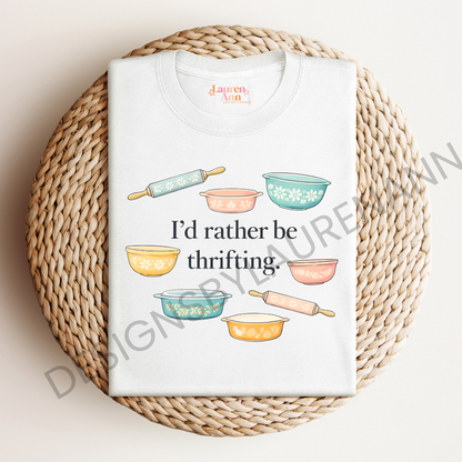 I'd Rather Be Thrifting T-Shirt