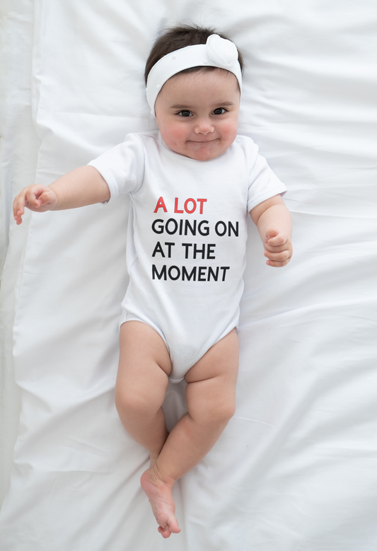 Taylor Swift Baby Onesie – "A Lot Going On At The Moment" Outfit