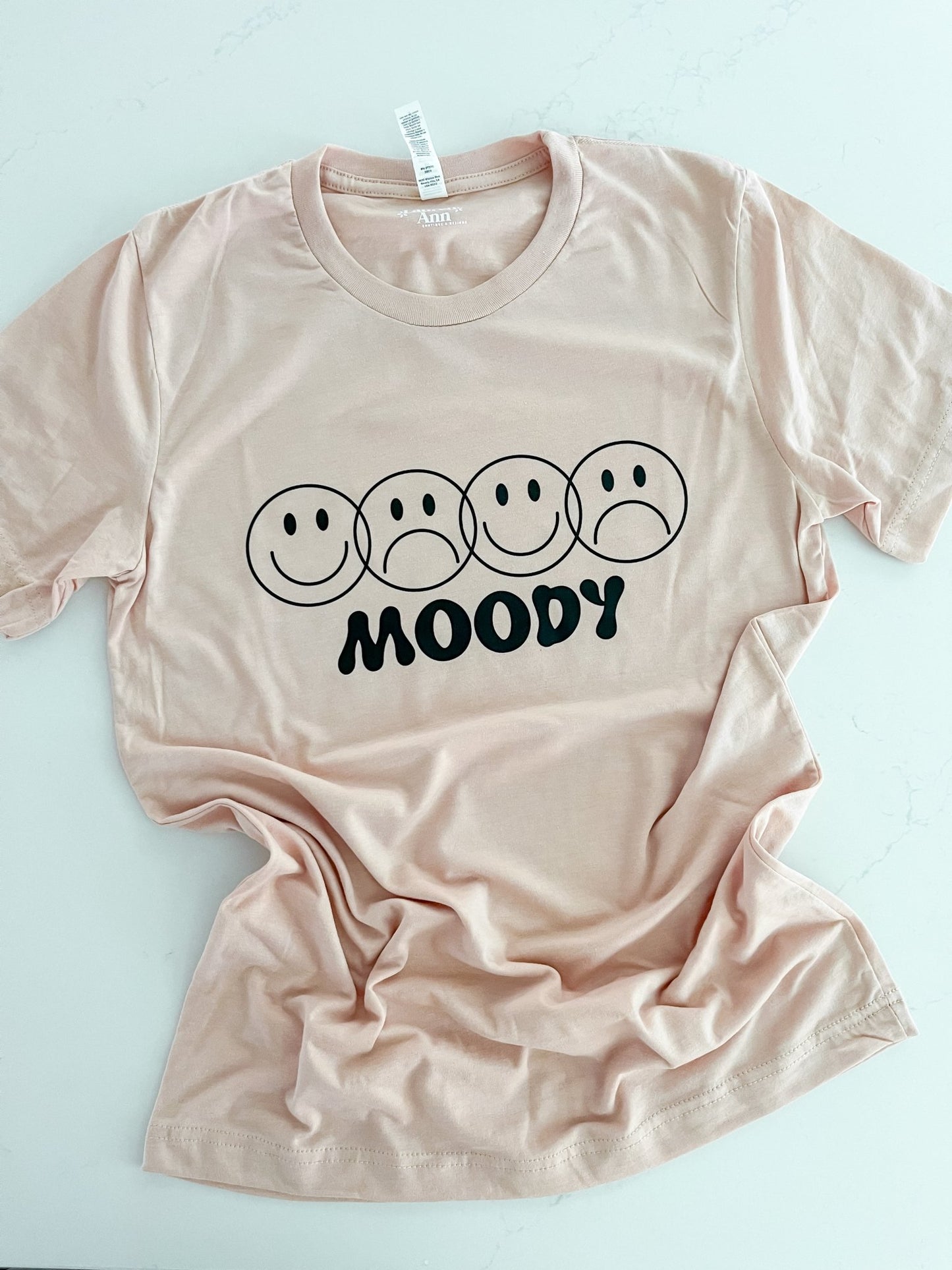 Moody Peach T - Shirt - Designs by Lauren Ann