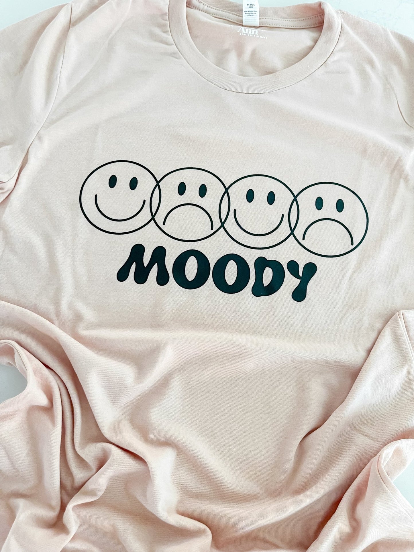 Moody Peach T - Shirt - Designs by Lauren Ann