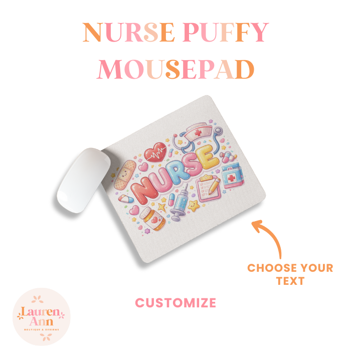 Nurse Puffy Mousepad