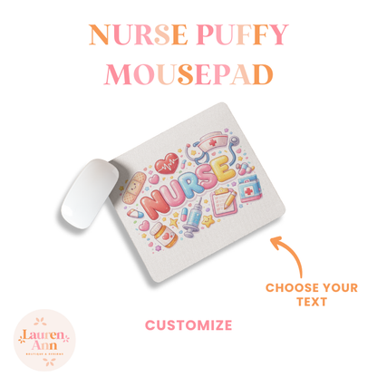 Nurse Puffy Mousepad