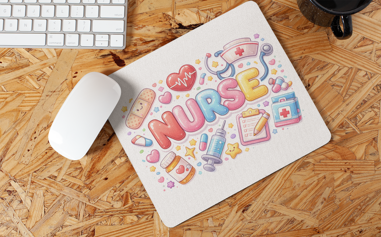 Nurse Puffy Mousepad