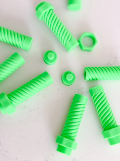 Nut & Bolt Fidget Neon Green