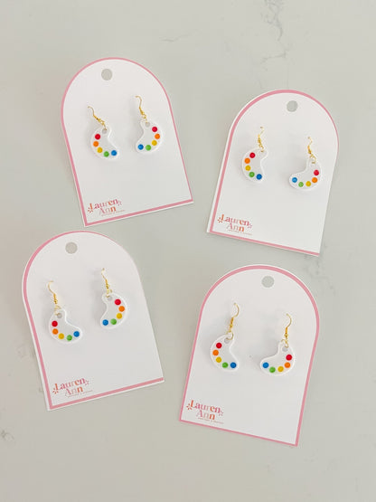 Paint Palette Dangles - Designs by Lauren Ann