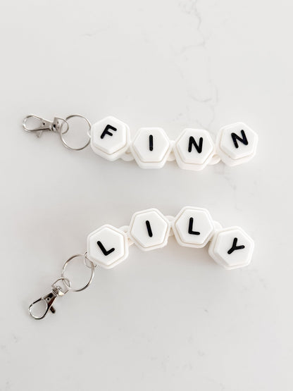 Personalized Clicker Fidget Keychain - Designs by Lauren Ann