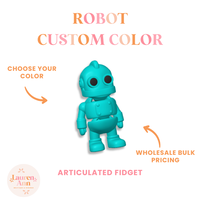 Robot Fidget - Custom Color (15 Pack)