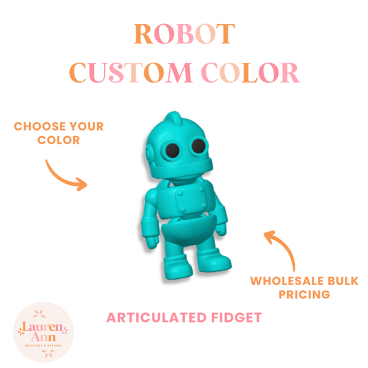 Robot Fidget - Custom Color (15 Pack)