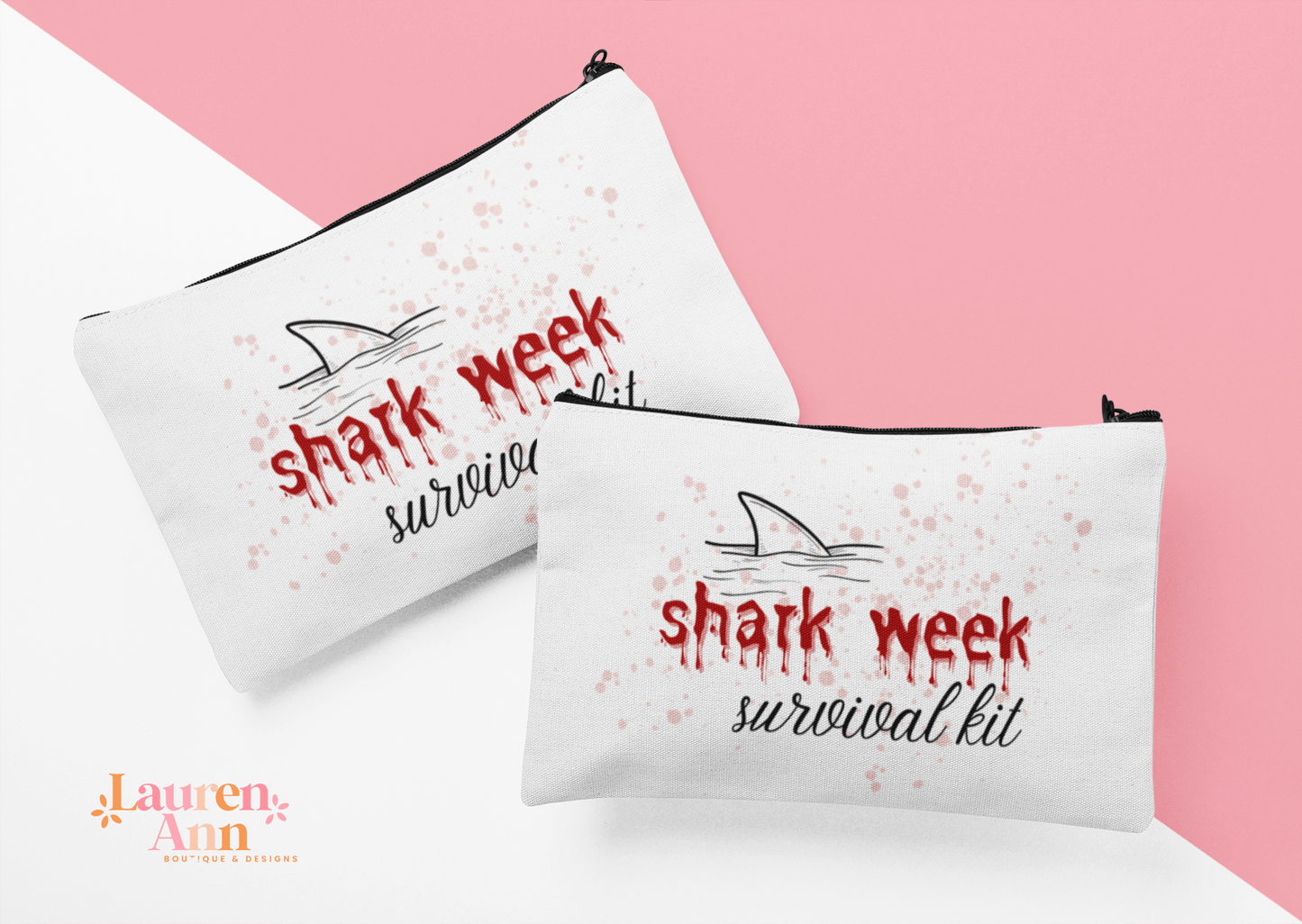 Shark Week Survival Bag - Designs by Lauren Ann