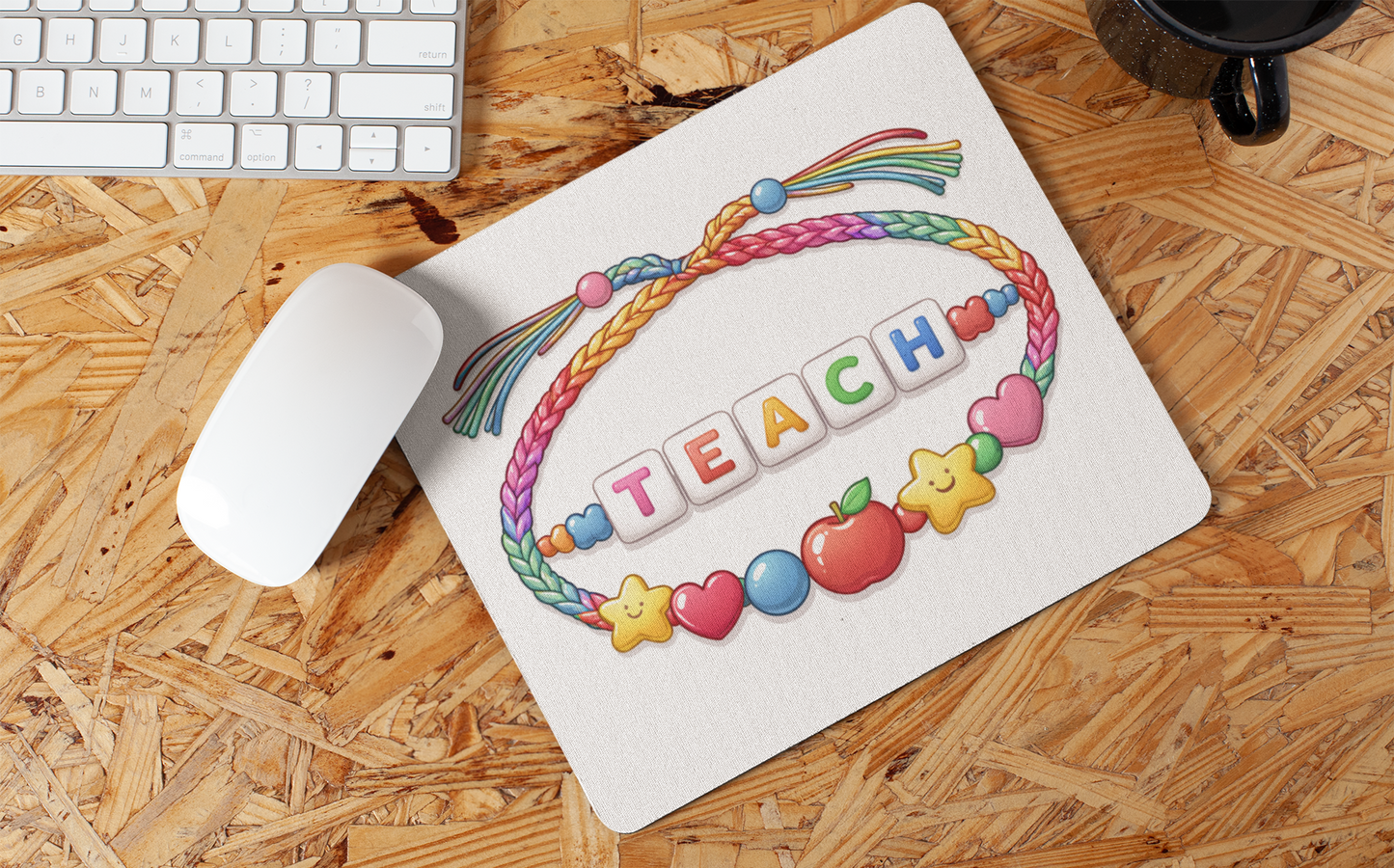 Teach Friendship Mousepad