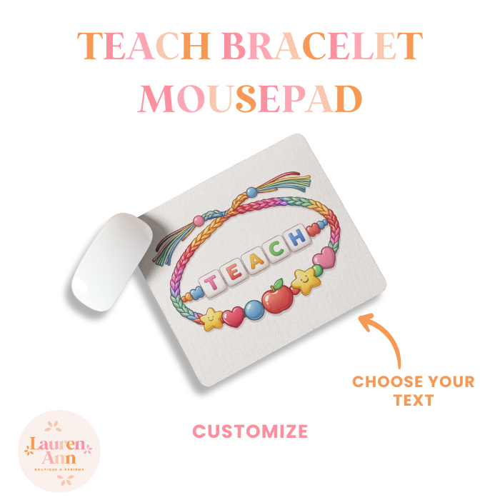 Teach Friendship Mousepad